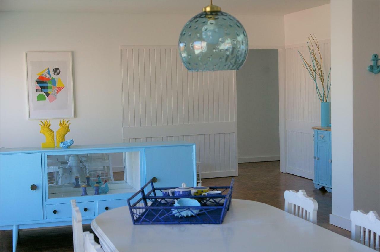 Blue Apartment Parede Beach House ภายนอก รูปภาพ
